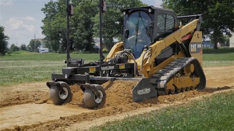 skid steer laser level attachments